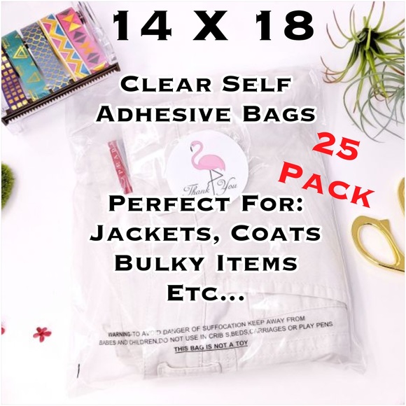 Other - 25 14X19 Suffocation Warning Bags PRICE IS FIRM